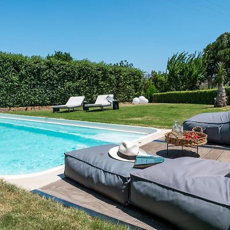 LITHARI Luxury Villa Private Pool, Mountain View Agios Nikolaos Esterno foto