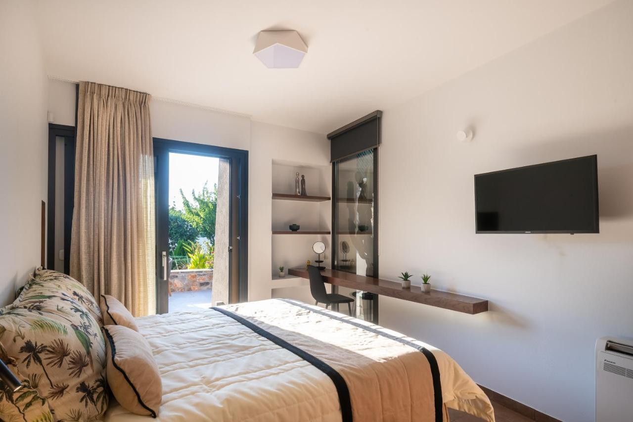 LITHARI Luxury Villa Private Pool, Mountain View Agios Nikolaos Esterno foto
