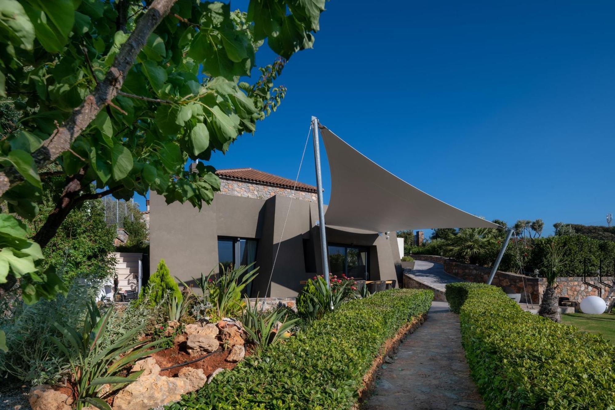LITHARI Luxury Villa Private Pool, Mountain View Agios Nikolaos Esterno foto